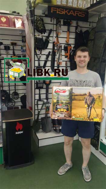 Наш любимый покупатель выбрал Garrett Ace euro