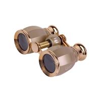 Бинокль театральный Veber Opera БГЦ 4x30 шампань/золотой фото 1