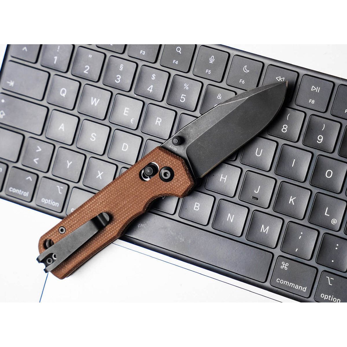 Нож Boker 01SC710 Rockstub Brown Micarta фото 5