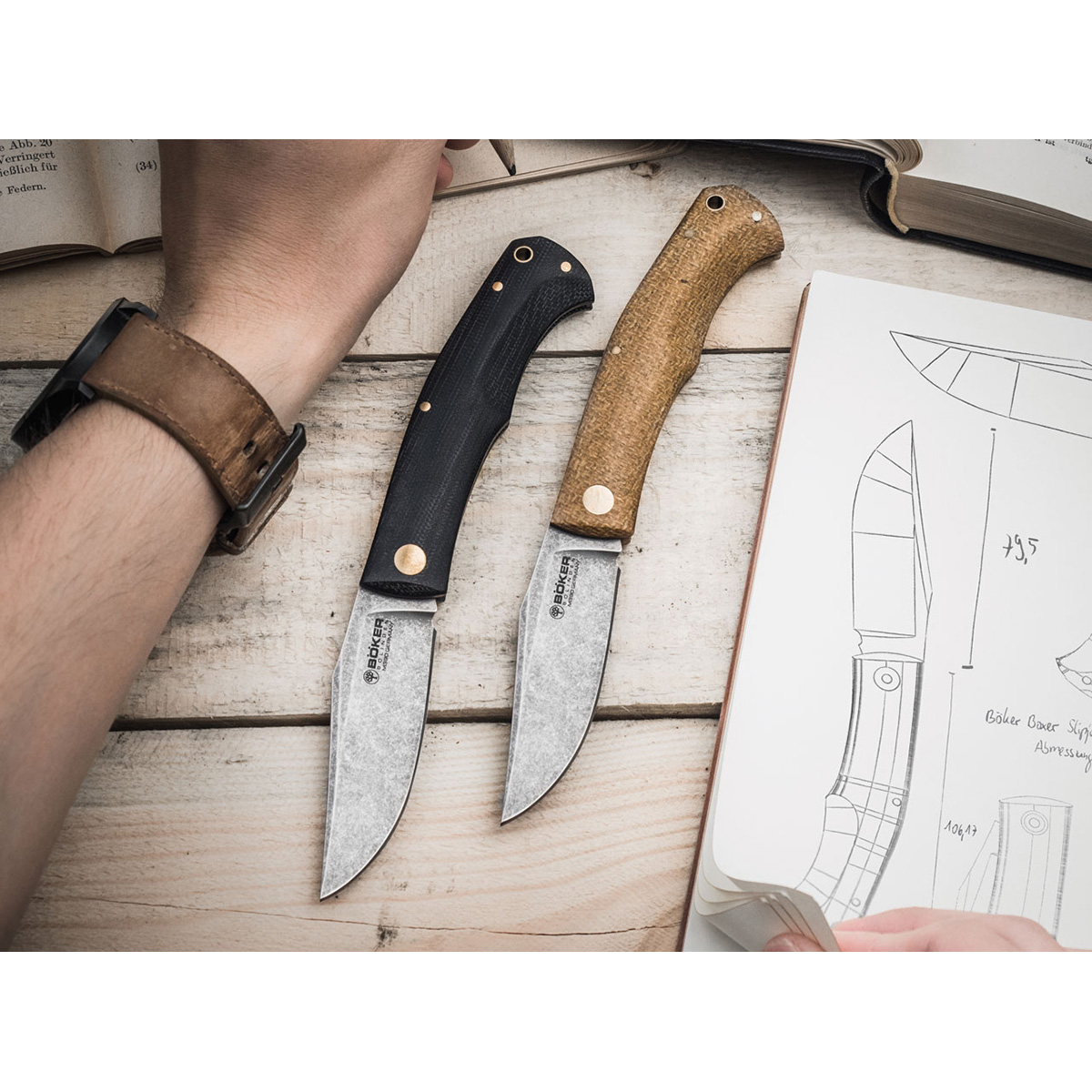 Нож Boker 111129 Boxer EDC Black фото 4