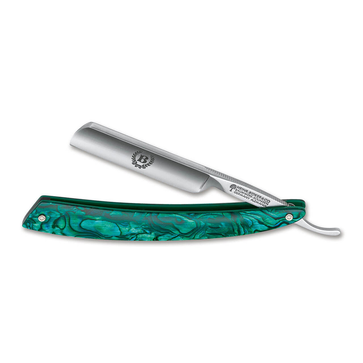 Опасная бритва Boker 140558 Abalone Mini 4/8 фото 2